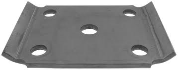 117521 - U-BOLT PLATE FOR 3" ROUND AXLE (NOT IN KIT)