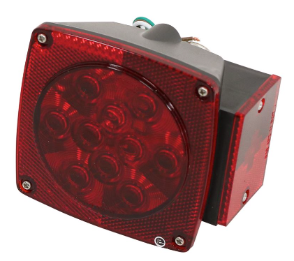 Combination LED Trailer Tail Light - Submersible - 6 Function - 11 Diodes - Passenger Side (#STL-8RB)