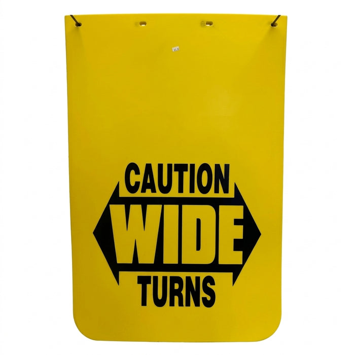 107405 - 24" x 36" Yellow Caution Mud Flap