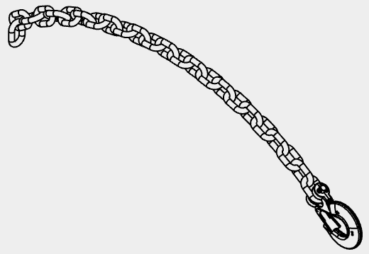 2000249 - Safety Chain 3/8" Grade 70