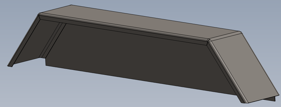 2001739 - Tandem Axle Fender 36" Spread