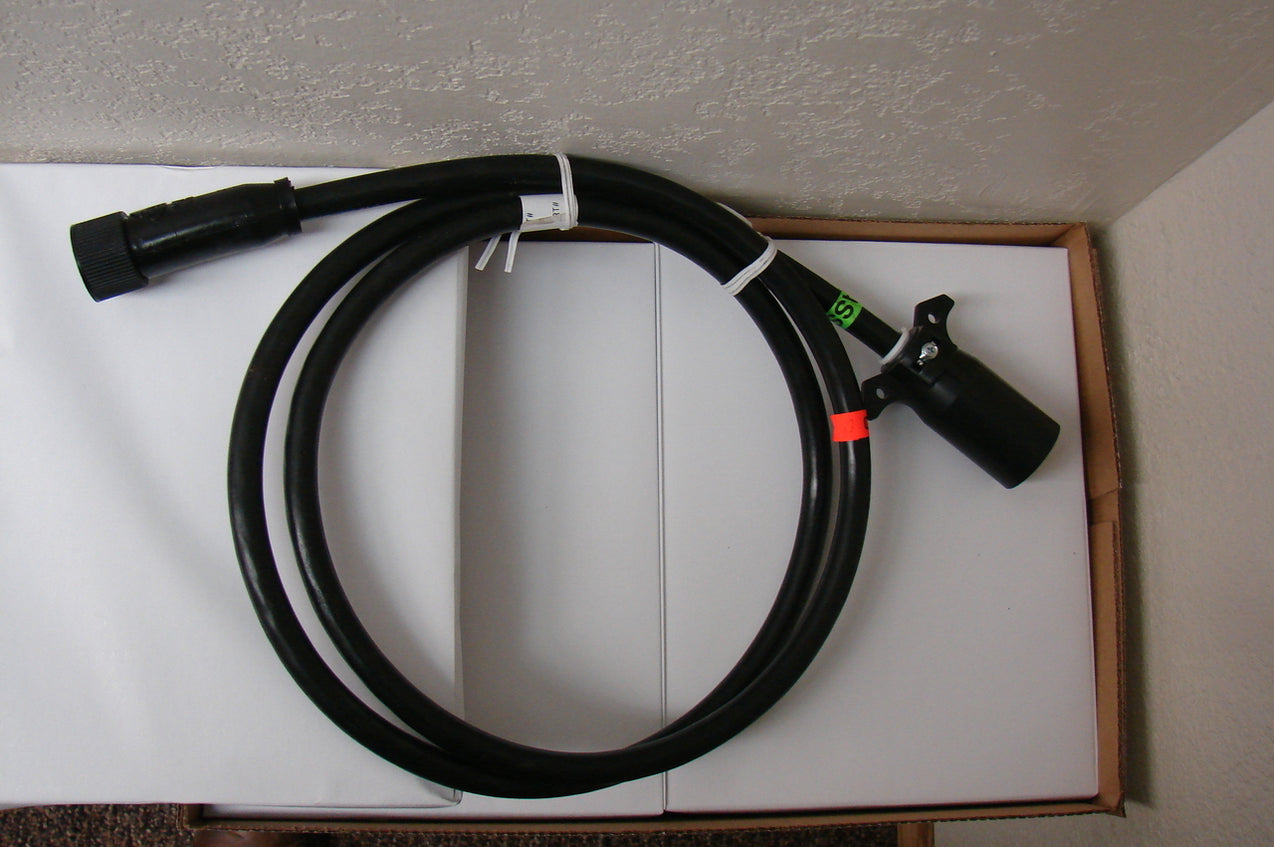 7 Pole RV Gooseneck Trailer Wiring Harness | 120" Length — Felling
