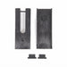 5942 nylon actuator slide repair kit with two black slide plates and two small plugs