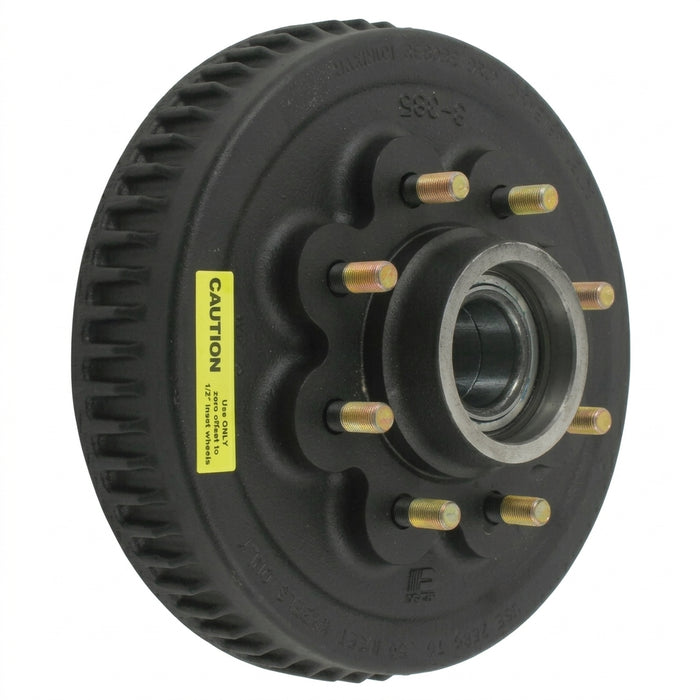 8-385-81 - Nev-R-Lube Hub & Drum w/ Bearing and Retainer