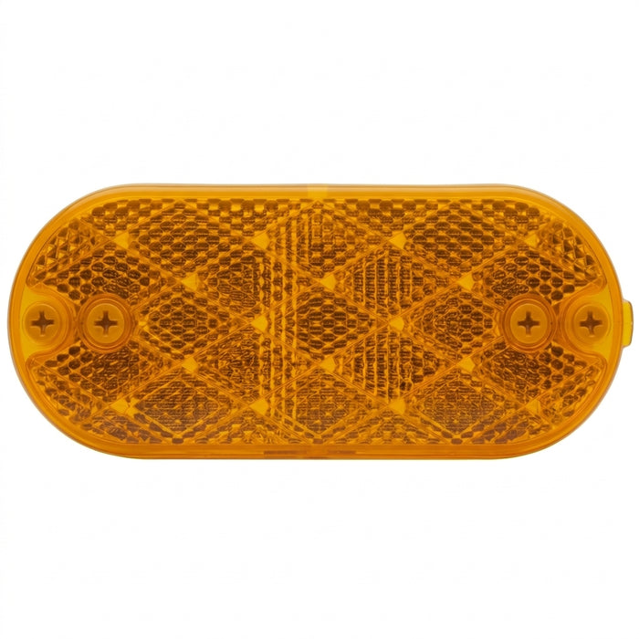 B480A - Amber Round Reflector