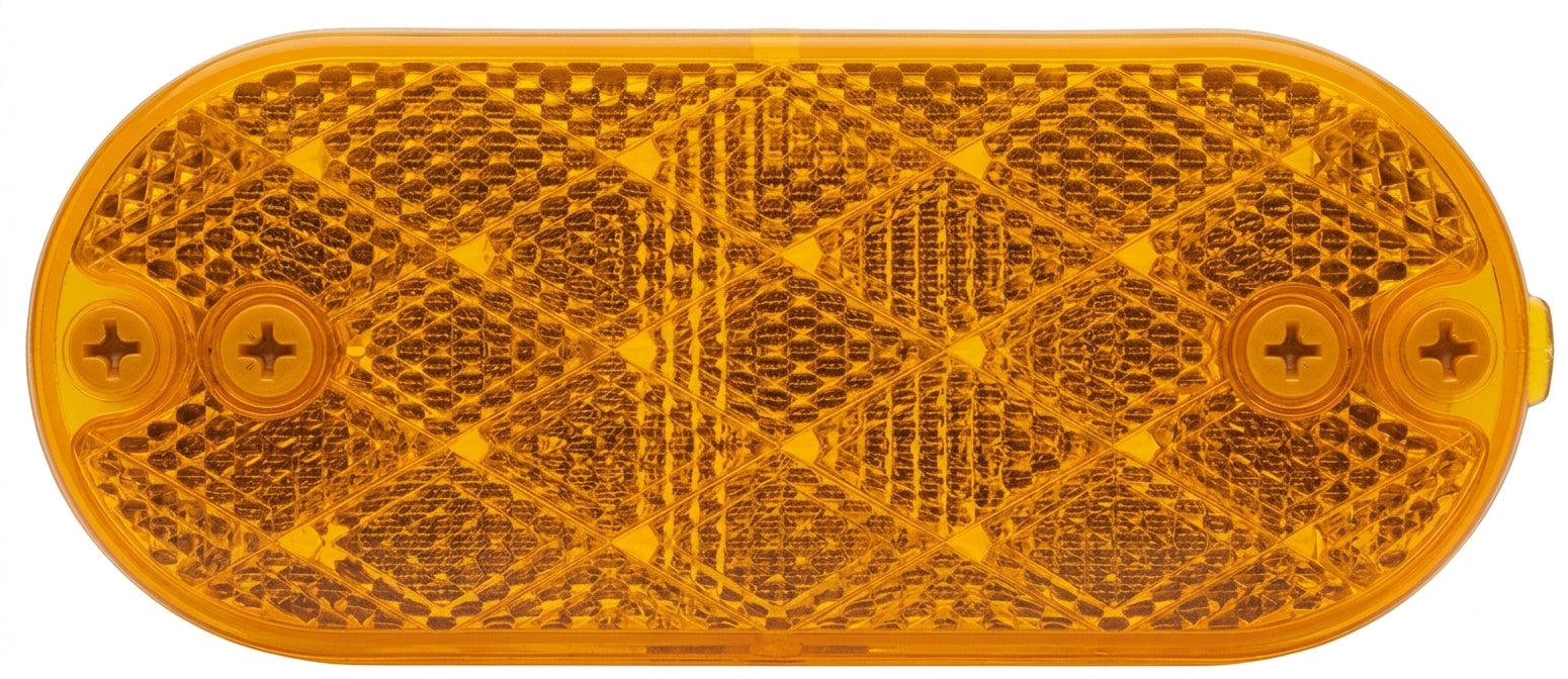 B480A - Amber Round Reflector