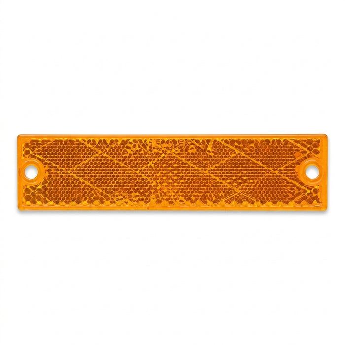B487A - Rectangular Reflector - Amber