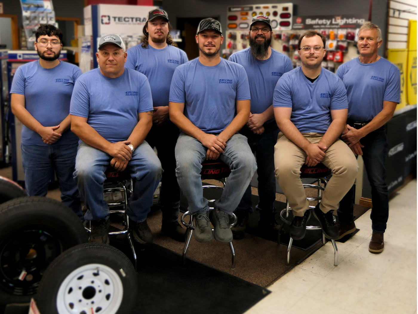 Felling Parts & Service Store Team online and in person trai