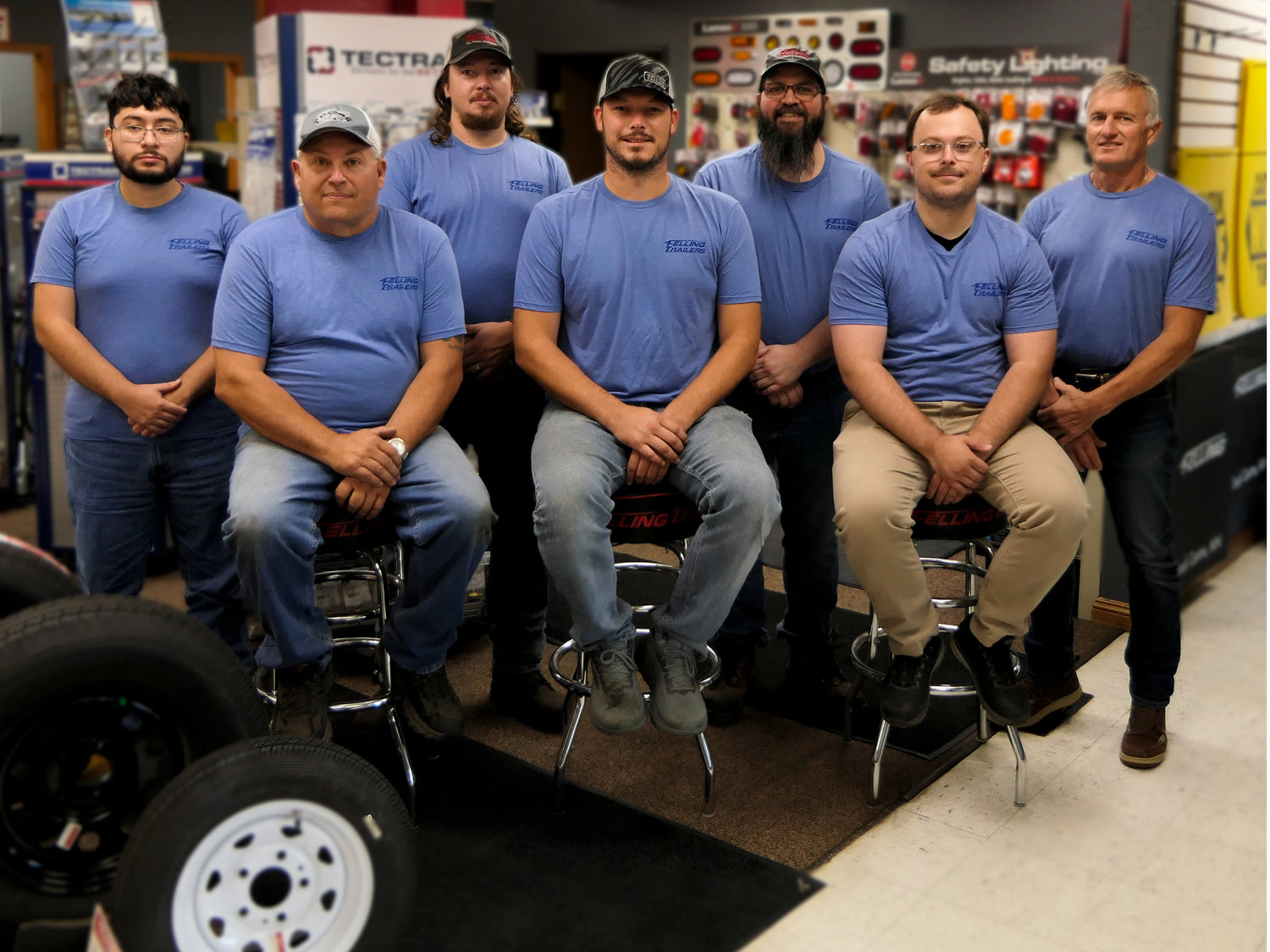 Felling Parts & Service Store Team online and in person trai