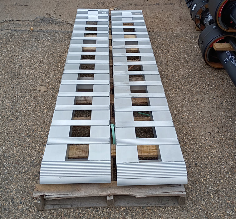 GH-16096 - Gen-Y Hitch Aluminum Loading Ramps - 8' Heavy-Duty Set - 10,000 lb Capacity