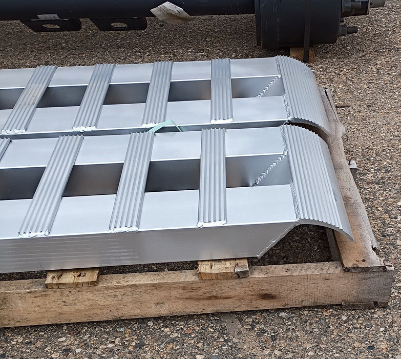 GH-16096 - Gen-Y Hitch Aluminum Loading Ramps - 8' Heavy-Duty Set - 10,000 lb Capacity