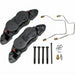 K71-630 hydraulic disc brake calipers with brake lines, fittings and mounting hardware