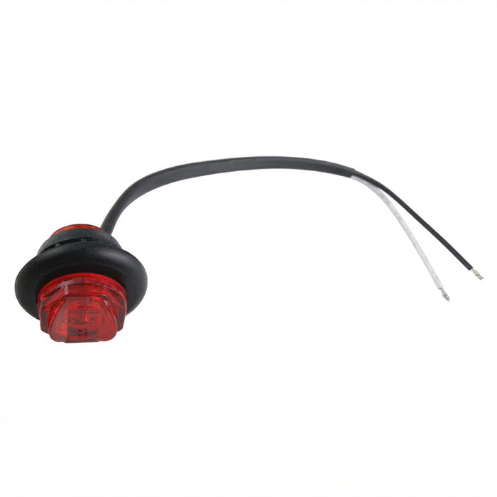 MCL-11RKB - 3/4" Round Amber Marker/Clearance Light