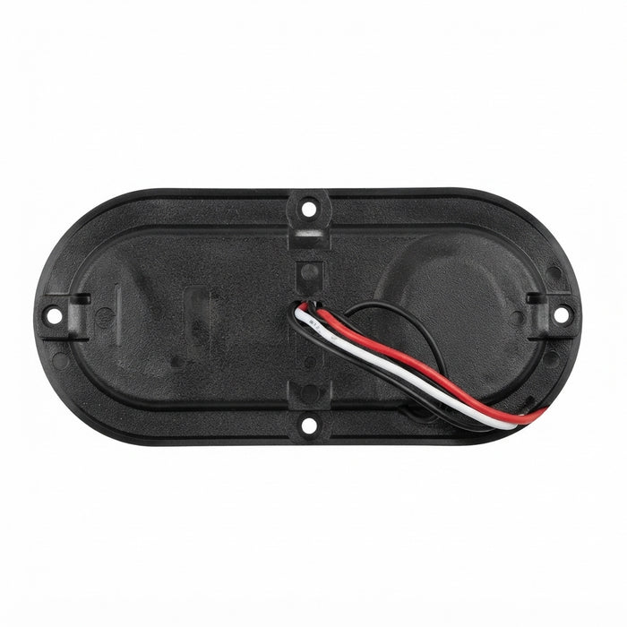 STL-78RB - 6" Oval Red LED Standard Light