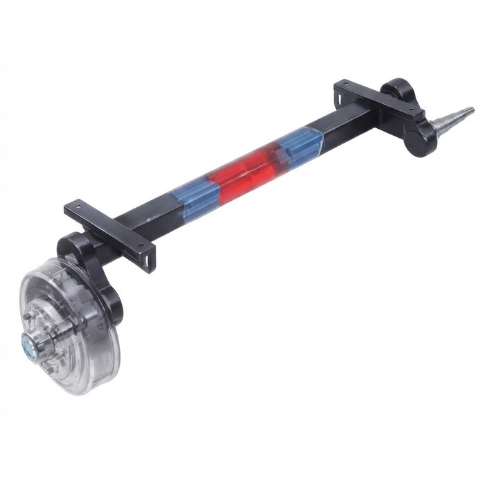 TX060D93X78H6 - Complete Torsion Axle w/ Hydraulic Brake, 93.75" HF, 78" OB
