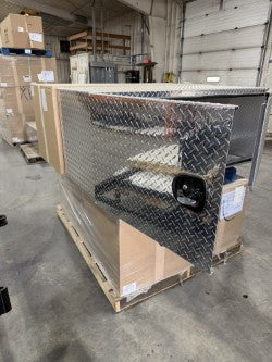 1702250 - Aluminum Diamond Plate Underbody Tool Box - Double Door