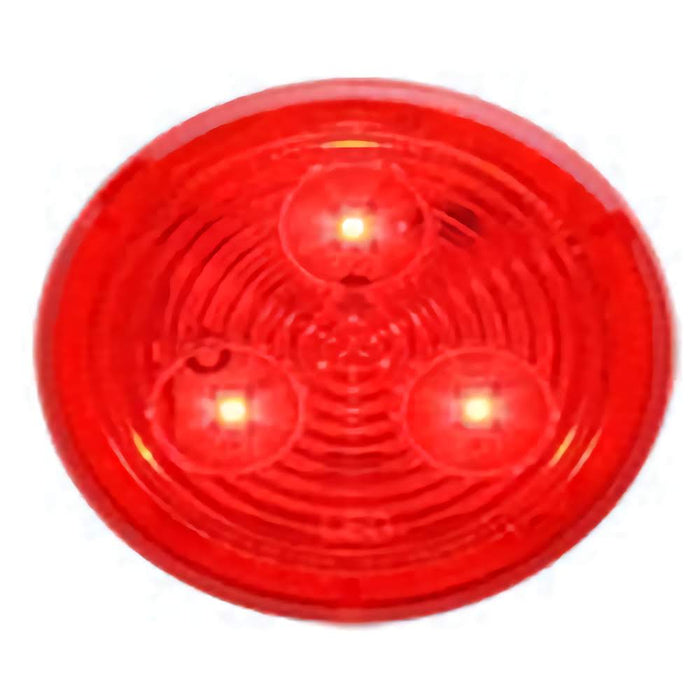 MCL-57RBK - 2-1/2" Round Red Marker/Clearance Light Kit