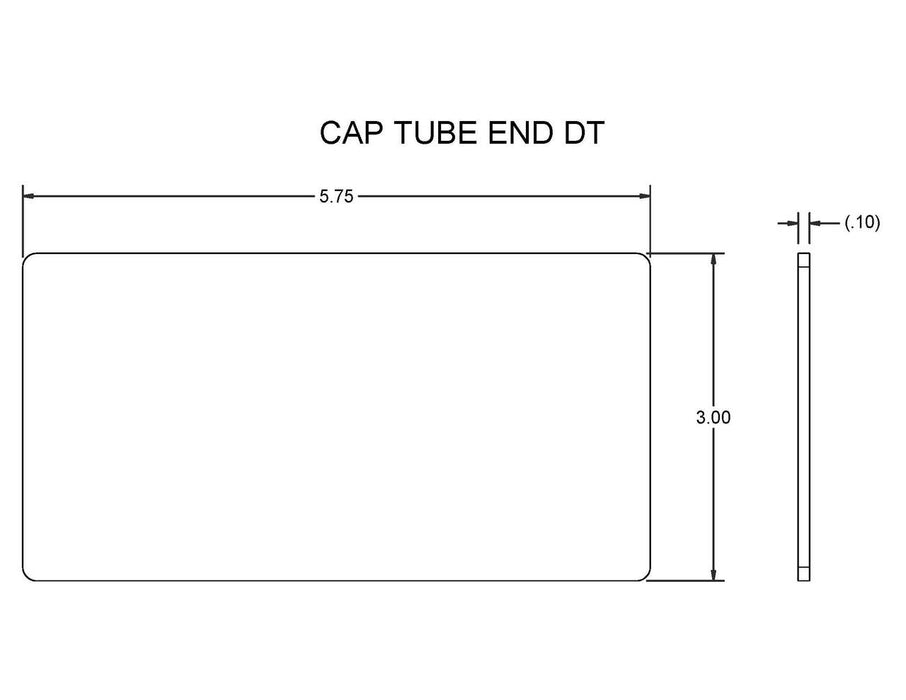 1009328 - CAP TUBE END DT