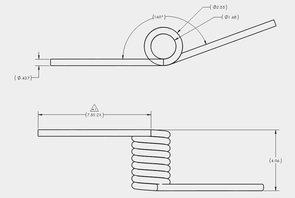 Traier Ramp Pin Trailer Ramp Components | Hinges, Locks, Pins, Brackets & More ...