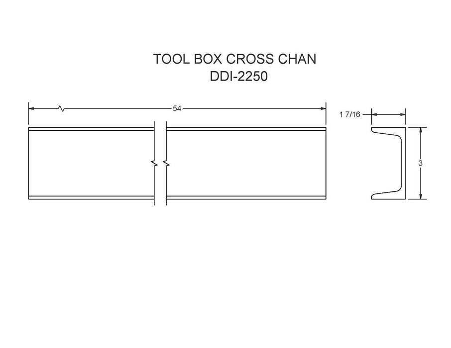 DDI-2250   (FT20IT-I)   TOOL BOX CROSS CHAN