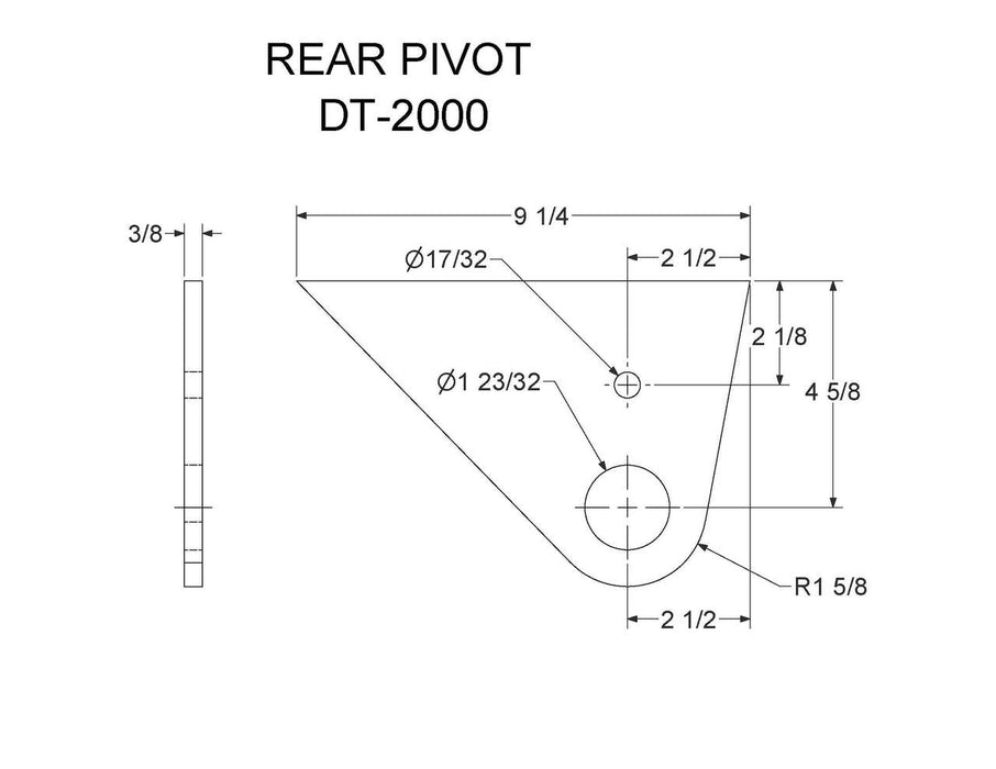 DT-2000  (FT-6 DT)  REAR PIVOT