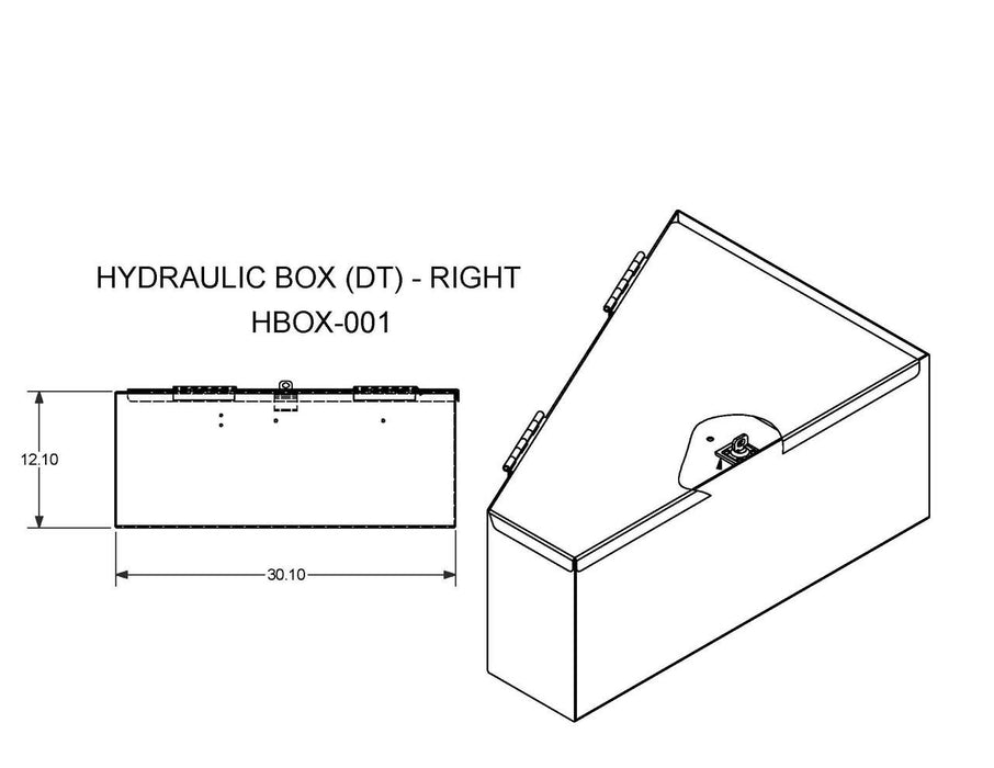 HBOX-001  (FT-6 DT)  HYDRAULIC BOX (DT) - RIGHT