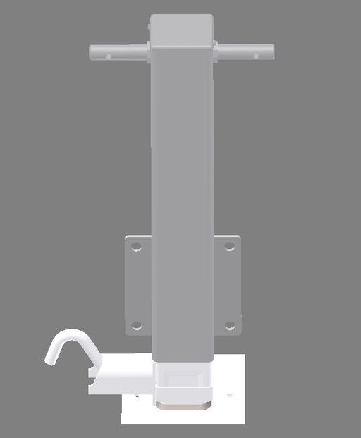 Heavy Duty Drop Leg Trailer Jack-7000 Lb Square Tube Trailer Jack Stand
