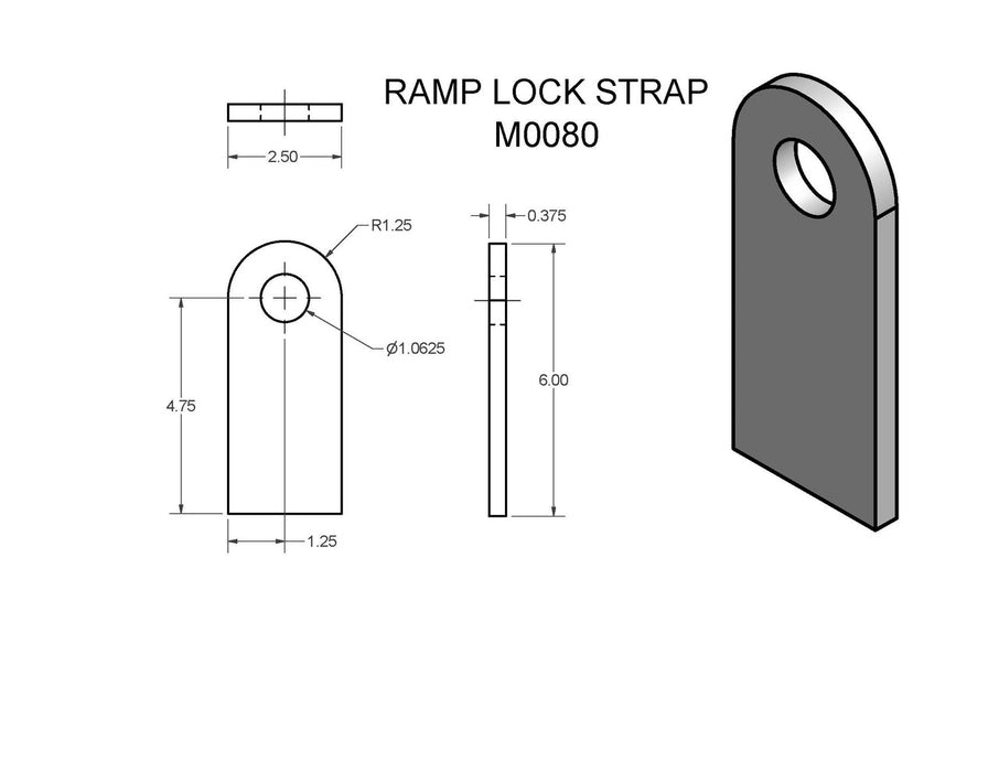 M0080   (FT10P)   RAMP LOCK STRAP