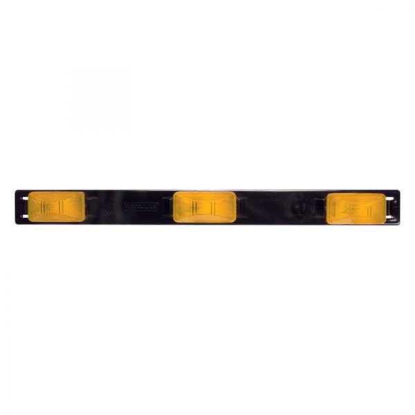 Identification Light Bar for Trucks and Trailers - Weatherproof - Incandescent - Amber Lens (#MC-93AB)