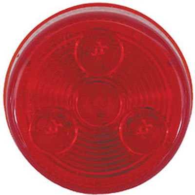 MCL-55RBK - TRAILER LIGHTING RED 2" ROUND