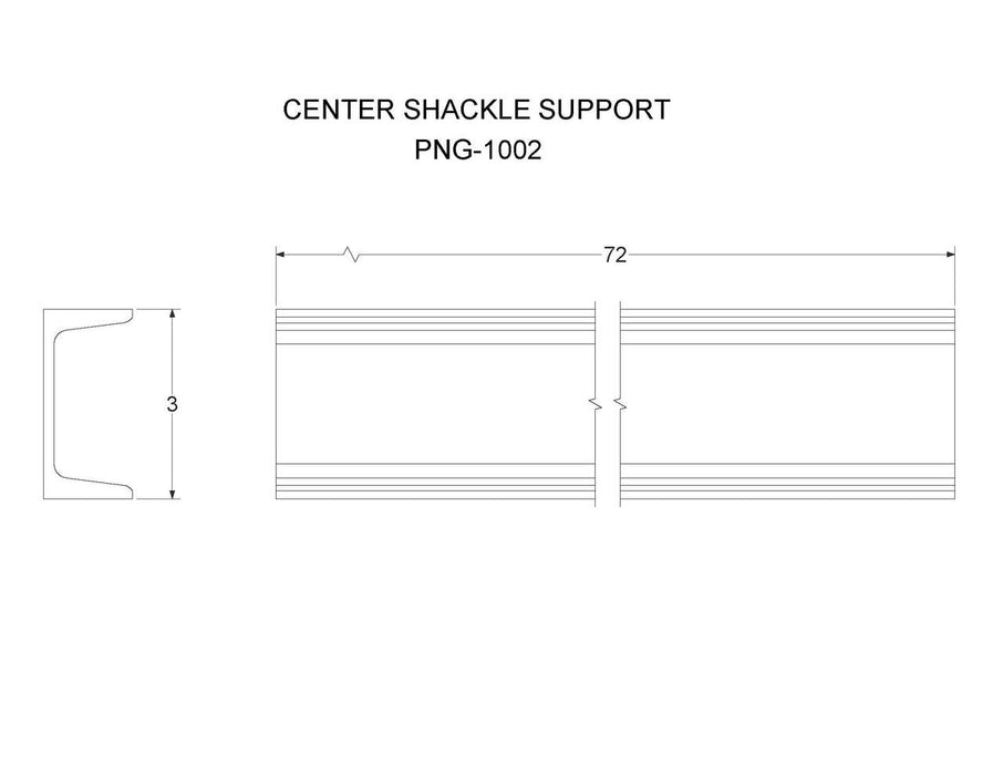 PNG-1002   (FT10P)   CENTER SHACKLE SUPPORT