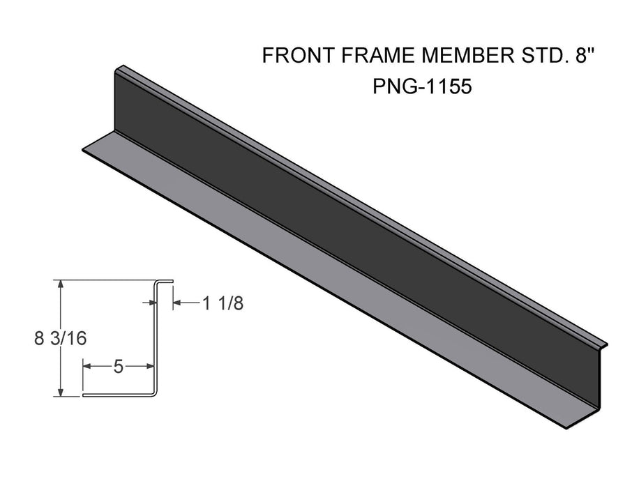 PNG-1155  (FT-6Tilt)  FRONT FRAME MEMBER STD. 8"