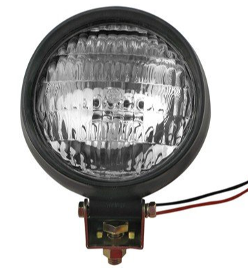 Optronics Utility Work Light - Rubber Housing - Incandescent - Round - Clear Lens (#TL-10CB)